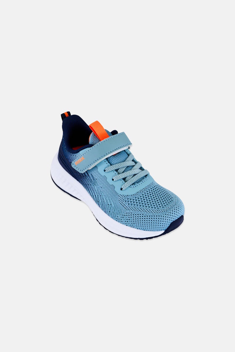 RBX Toddlers Boy Velcro Closure Outdoor Shoes, Sage Blue - Image 1