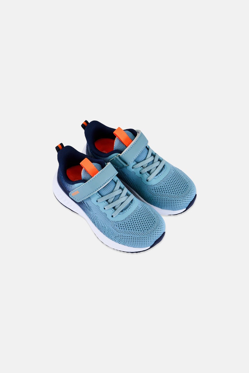 RBX Toddlers Boy Velcro Closure Outdoor Shoes, Sage Blue - Image 2