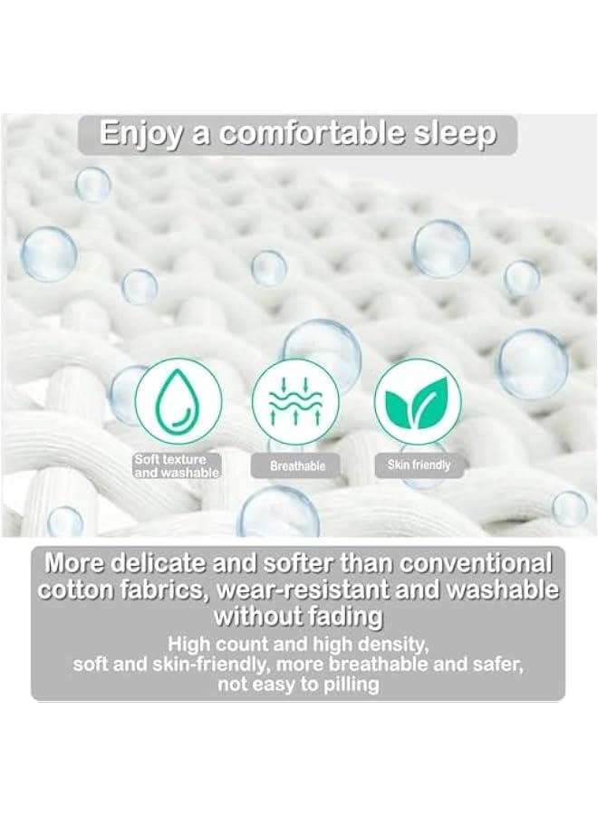 وسادة حمل للنساء الحوامل من بلورفوكس، وسادة جسم ناعمة للحمل، تدعم الظهر والفخذين والساقين، وسادة حمل مع غطاء وسادة قابل للفصل والتعديل (رمادي) - Image 3