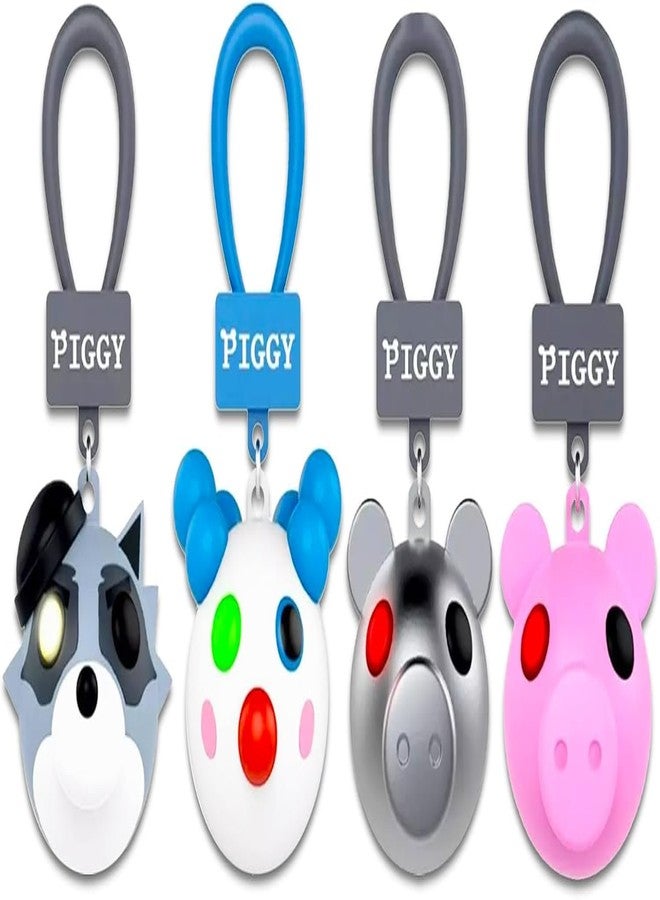 Roblox Piggy Blind Box Party Favors: 3 Mystery Light-Up Keychains & More | Piggy Mini Figure Clip Toys for Kids - Image 5