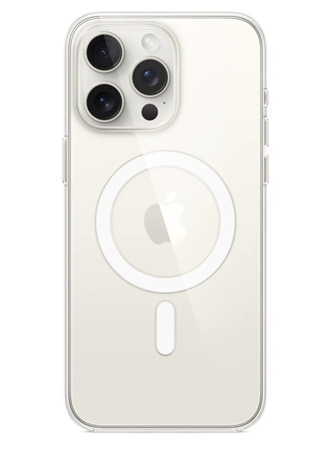 Magsafe Case for iPhone 12 Pro Max Magsafe Clear Cover Magnetic Wireless Charging Support, Shockproof Protection, Scratch-Resistant for iPhone 12 Pro Max - Clear  - Image 3
