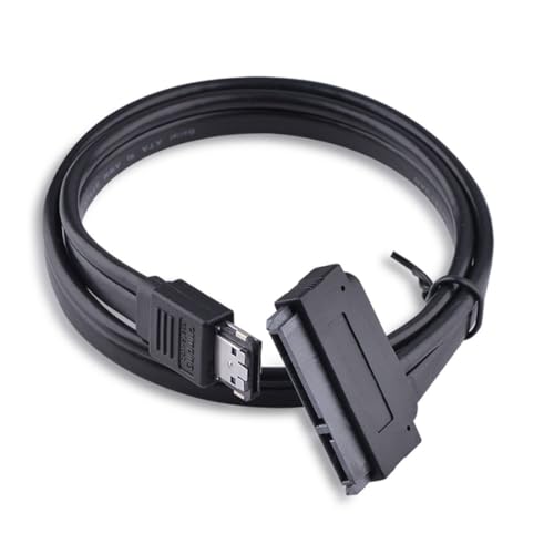 chenyang Power eSATA Cable,Power eSATA to SATA 22Pin Data Transfer Extension Cable Support 5V/12V Power for 2.5"/3.5" Hard Disk Drive 50cm - Image 3