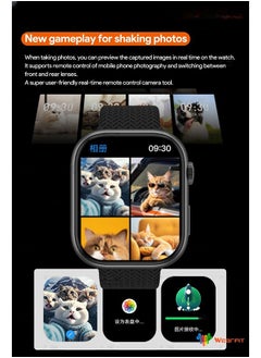 DAREU 2.02'' AMOLED Smartwatch with AI Interaction, G-Sensor, TWS Earphone Connectivity, Remote Camera, Health Monitoring & App Market Expansion for Men & Women  - Image 5