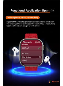 DAREU 2.02'' AMOLED Smartwatch with AI Interaction, G-Sensor, TWS Earphone Connectivity, Remote Camera, Health Monitoring & App Market Expansion for Men & Women  - Image 4