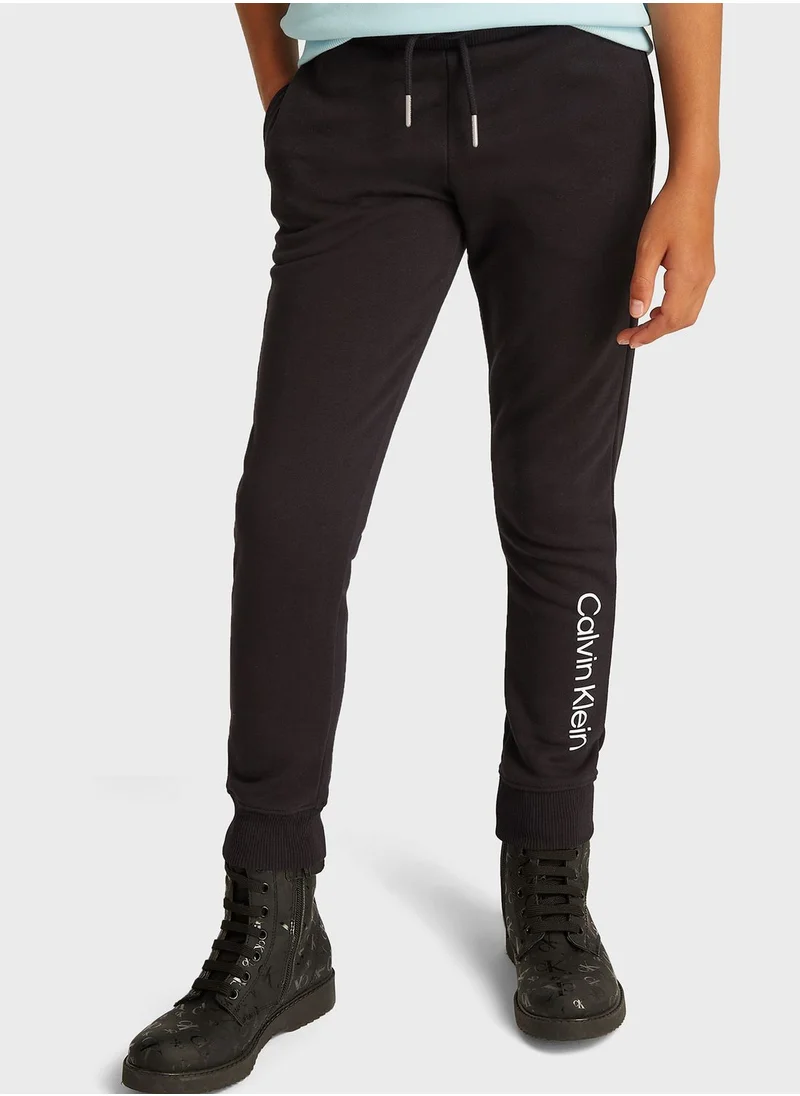 Calvin Klein Jeans Youth Drawstring Sweatpants