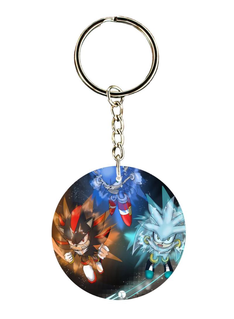 RKN Double Sided Sonic Printed Keychain