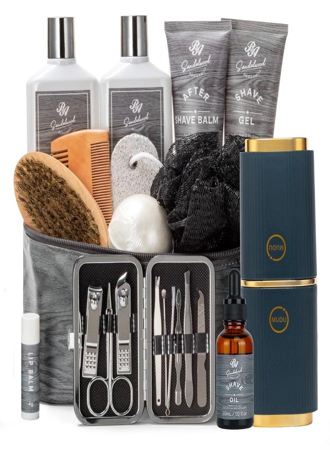 RA ROSA ACCA Father's Day Gift, 14 Pieces Grooming Set for Men, Skin Care Set, Beard Kit Spa Set, Bath & Body Care Set, Gifts for Boyfriend, Dad, Anniversary Gifts for Men, Birthday, Christmas, Valentine's Day - Image 1