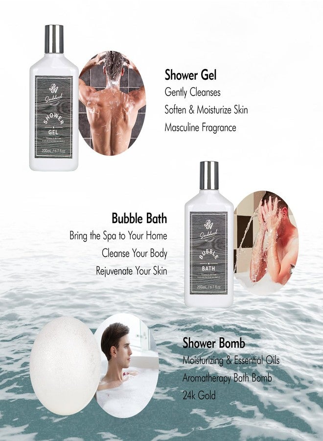 RA ROSA ACCA Father's Day Gift, 14 Pieces Grooming Set for Men, Skin Care Set, Beard Kit Spa Set, Bath & Body Care Set, Gifts for Boyfriend, Dad, Anniversary Gifts for Men, Birthday, Christmas, Valentine's Day - Image 4