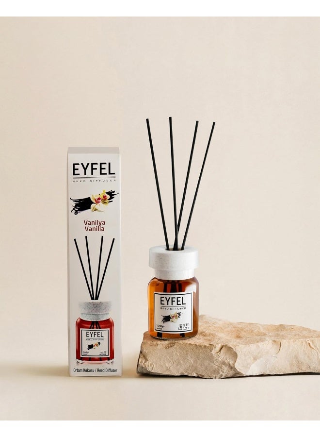 EYFEL REED DIFFUSER- VANILLA 120ML - Image 2