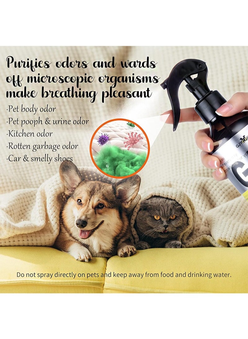 GJYC PET - Pet Odor Remover Spray for Strong Odors Dog and Cat Urine Odor Remover Spray for Home Multi-Purpose (100ml) - Image 1