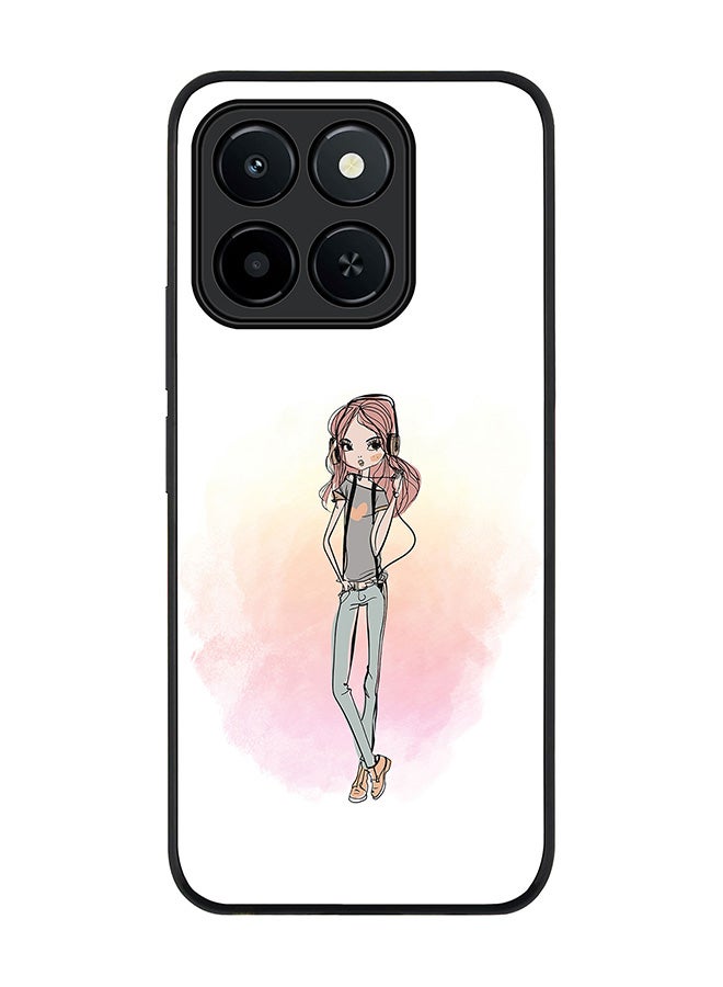 Stylizedd For Honor X6c Case,Slim fit Camera Protection, Shockproof Thin Phone cover  - Girl Next Door