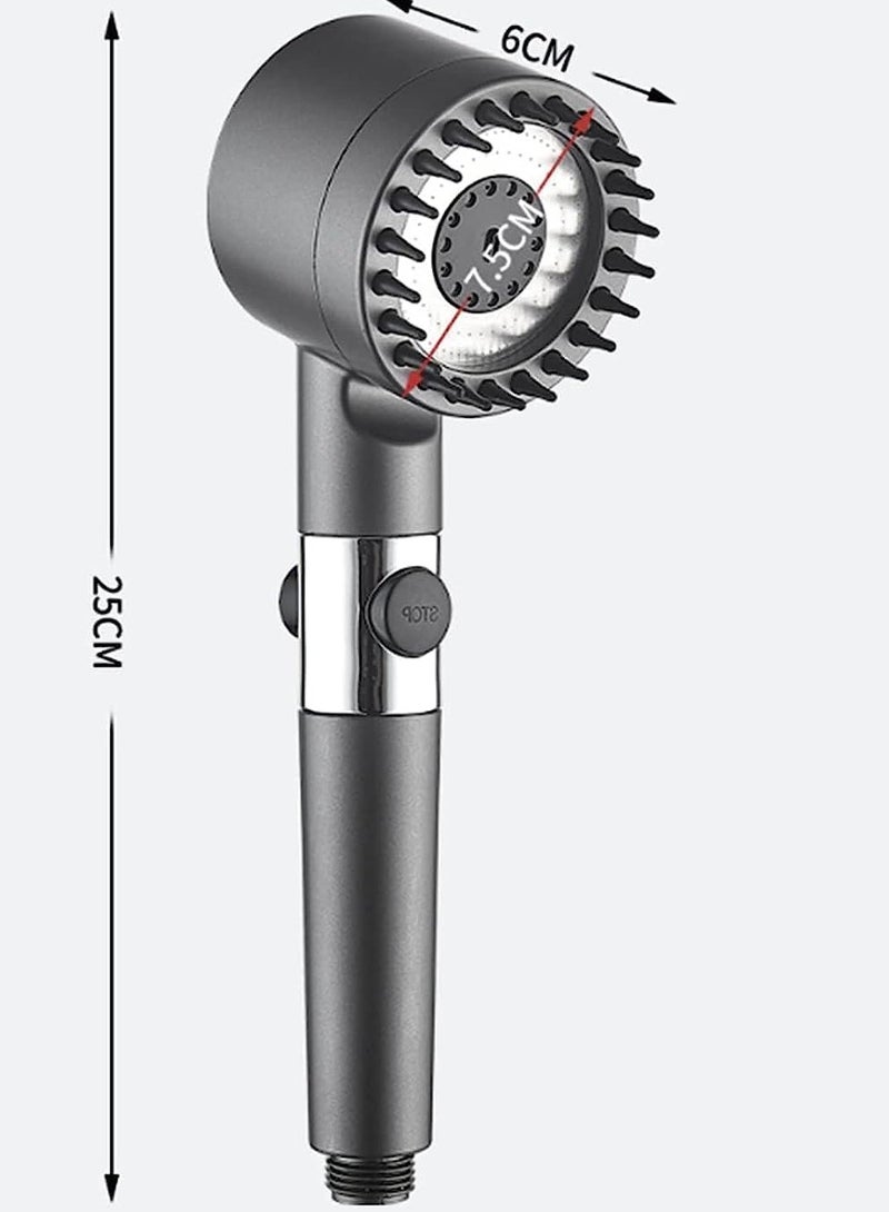 Shower Filter Shower Head High Pressure Bathroom Accessories Set Massage High Pressure 3 Modes Adjustable Shower Heads with Filter Shower Head  Remove Chlorine and Impurities - Image 2