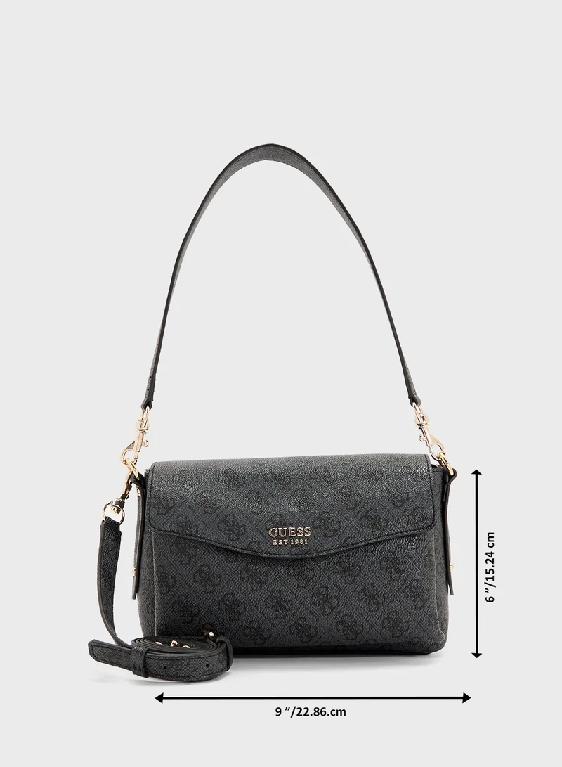 GUESS Brenton Flap Shoulder Bag