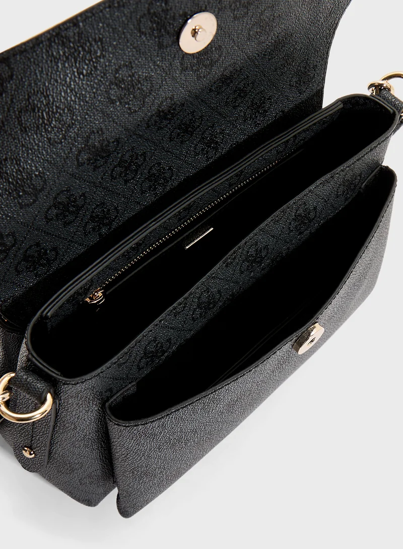 GUESS Brenton Flap Shoulder Bag