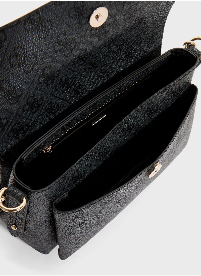 GUESS Brenton Flap Shoulder Bag  - Image 5