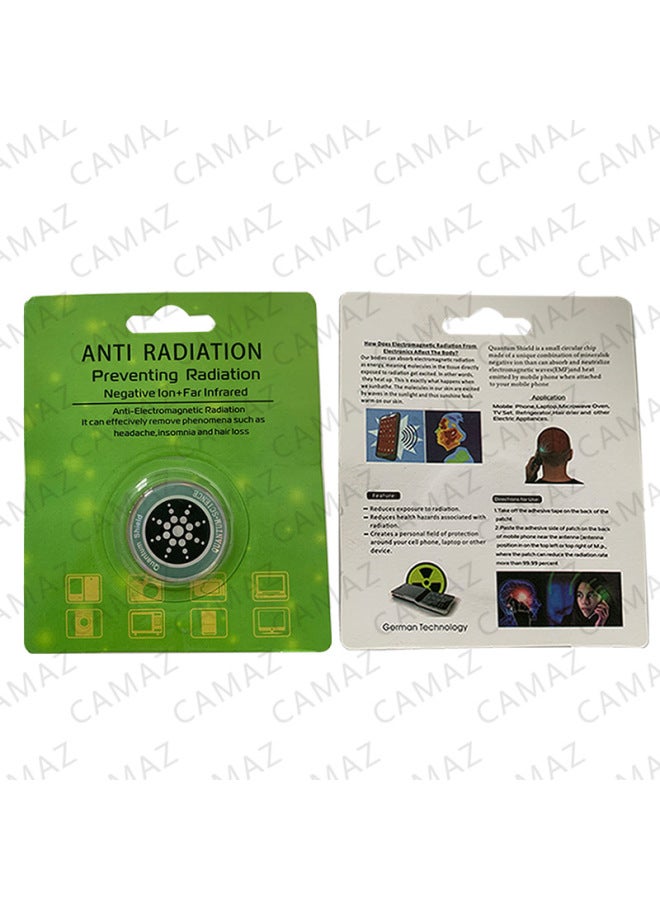 SOURCE Silicone Radiation-proof Mobile Phone Shield Blister Card Paper Packaging English Version-Color:Gold - Image 4