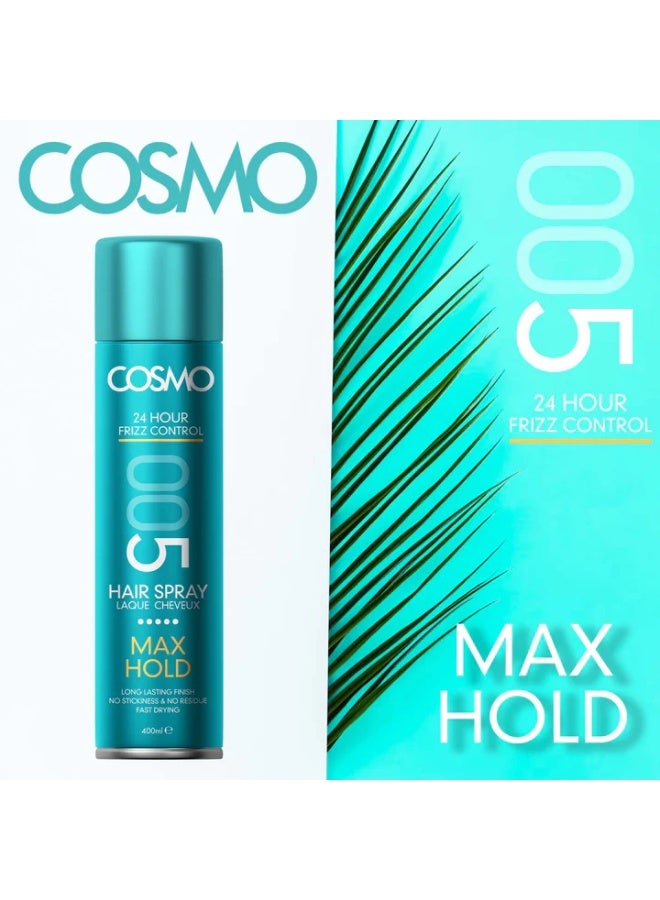 كوزمو بخاخ للشعر للتحكم في خشونة الشعر لمدة 24 ساعة 400ML - Image 2