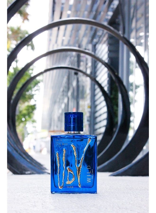 Ulric De Varens عطر وايلد للرجال - شاب، نشيط، وواثق - نوتات جريئة وخالية من الخوف من إكليل الجبل، إليم، باتشولي، وخشب الصندل - اترك انطباعًا لا يُنسى - 3.4 أونصة سائلة