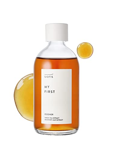 SIORIS My First essener 338 floz 100ml Korean Skin Care Moist Nourishing essence toner based by organic green tea mugwort to Soothe and calming down irritated skin