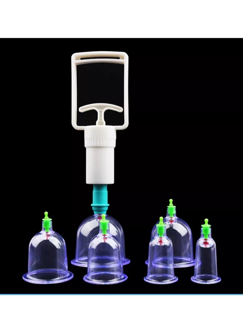 Cupping Therapy Sets | Hijama Cupping Vacuum Suction Cups Sets for Cellulite Cupping Massage Back Pain Relief  Cupping Therapy - Image 1