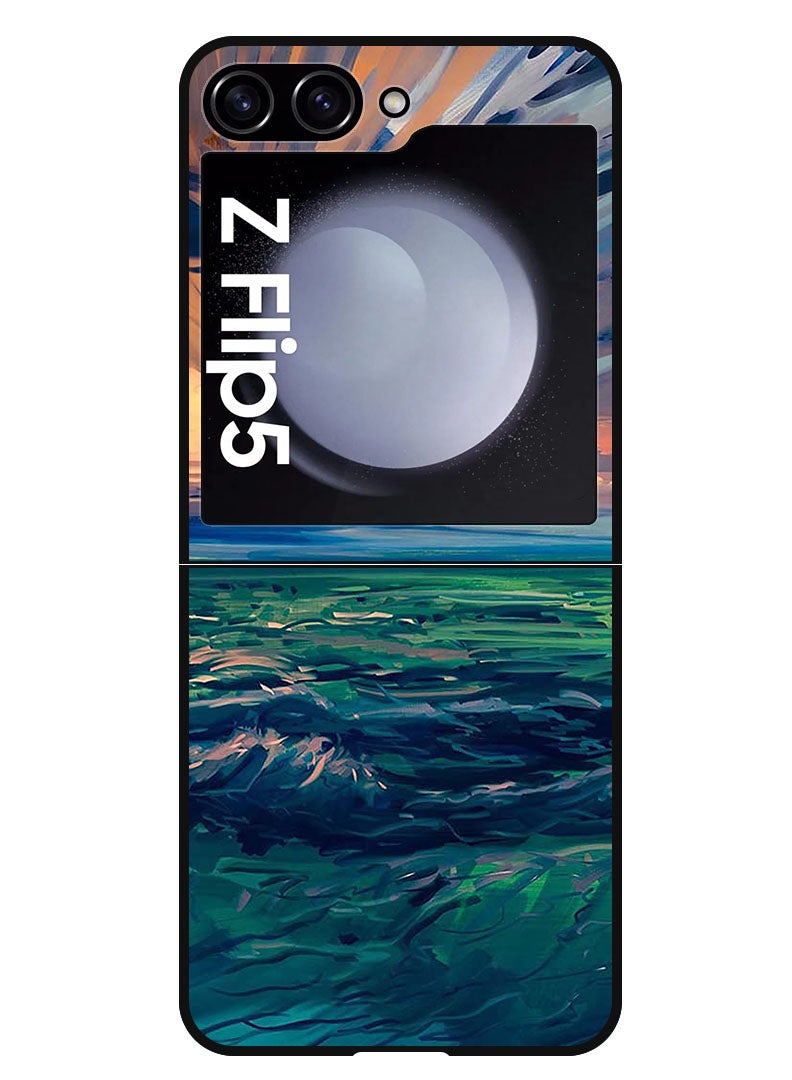 Theodor Protective Case Anti Scratch Shock Proof Bumper Cover For Samsung Galaxy Z Flip 5 Landscape - Image 1