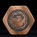 UDIXI Wooden DND Dice Box Sapele Dice Case with Magnetic Lid for Storage 7Die Standard Size Polyhedral Dice DD HexagonalDragon Pattern - Image 4