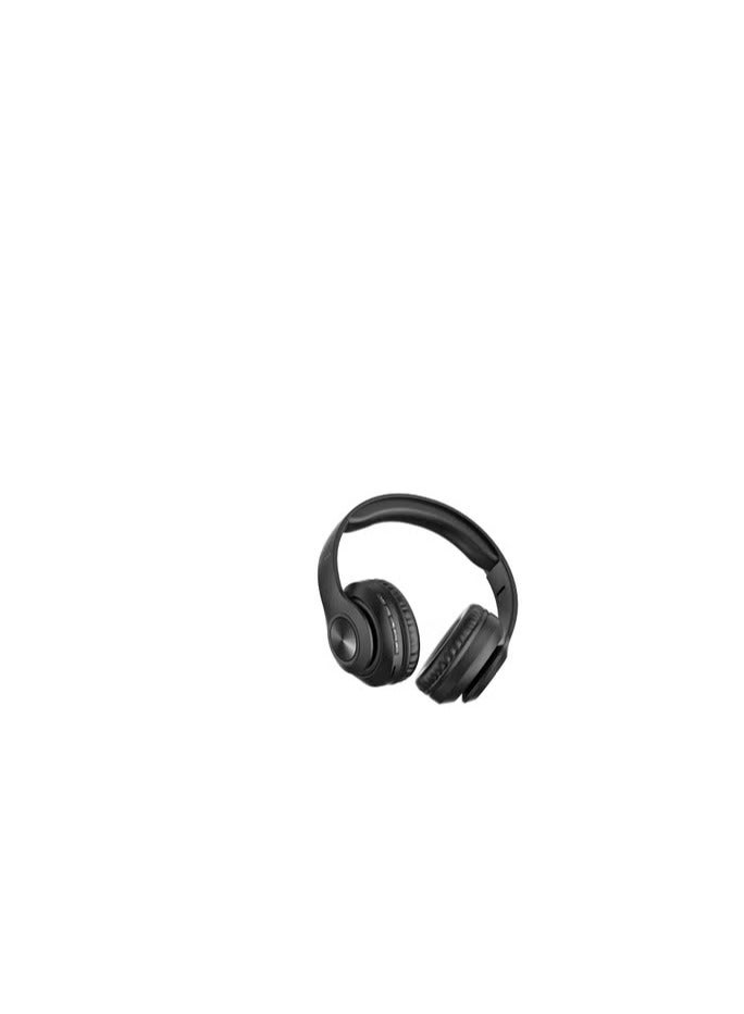لازور سماعات رأس Lazor Jazz Plus اللاسلكية على الأذن، اتصال سهل بدون استخدام اليدين، بلوتوث|6 EQ تأثيرات صوتية EA205 أسود - Image 4