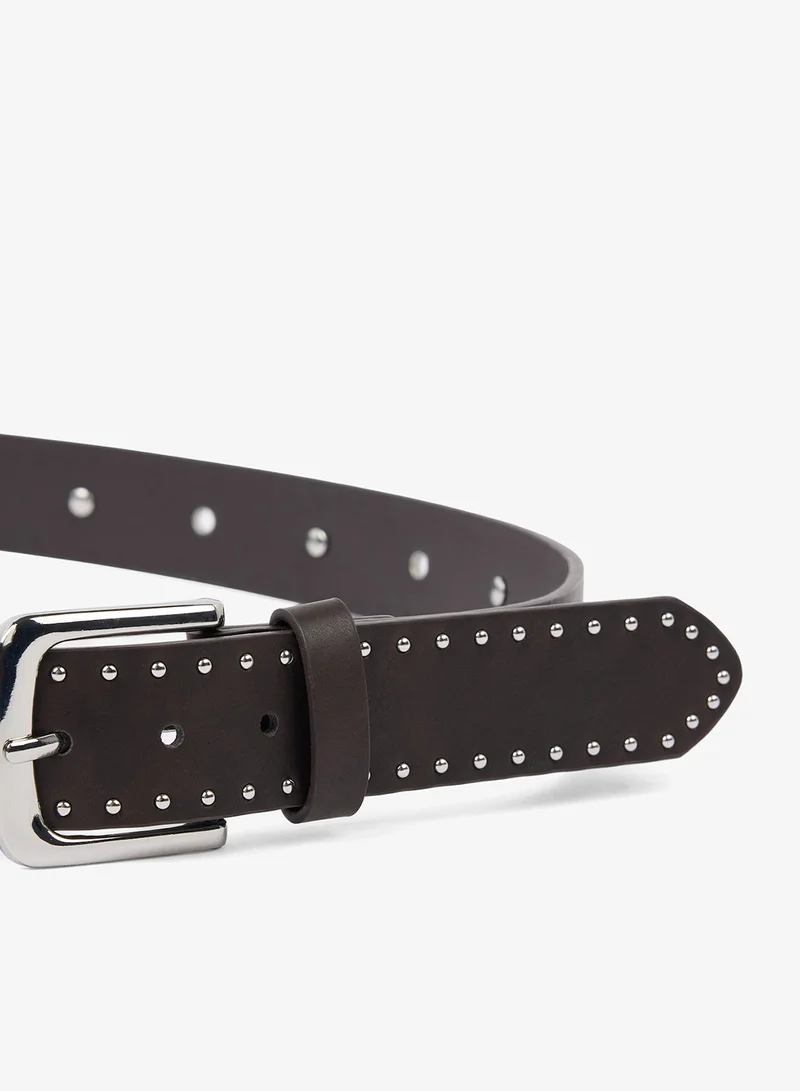 Defacto Woman Rectangle Clasp Faux Leather