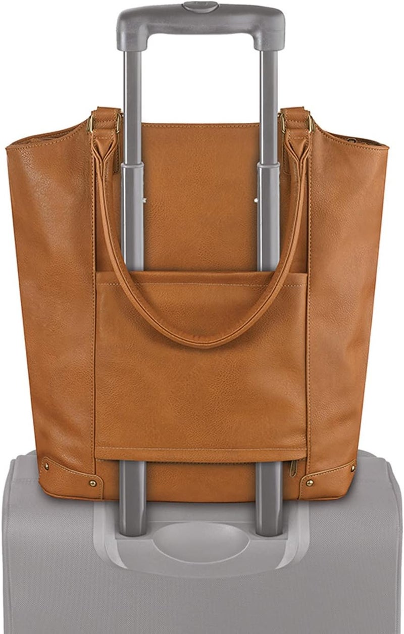 Solo Executive 156 Inch Bucket Tote Espresso - Image 5