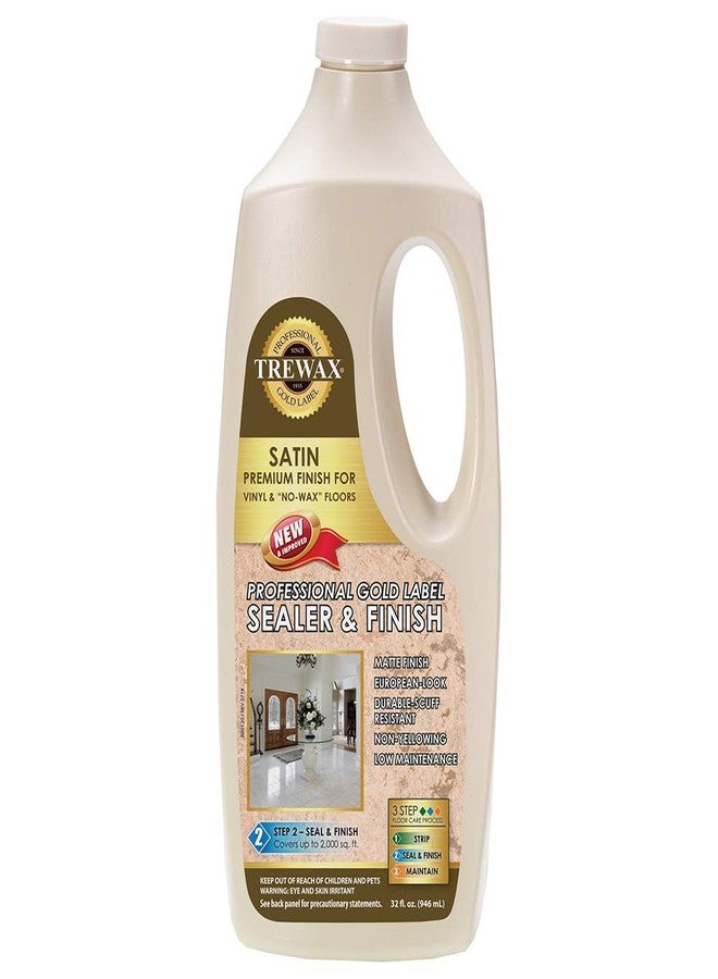 Trewax Professional Gold Label Sealer, Satin, 32-Fluid Ounce - Image 1