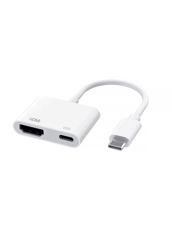 The Product Is Suitable For Apple 16Type-c To HDMI HD Video Screen PD Charging TV Projector Converter-Color:Type-C 60hz - Image 1