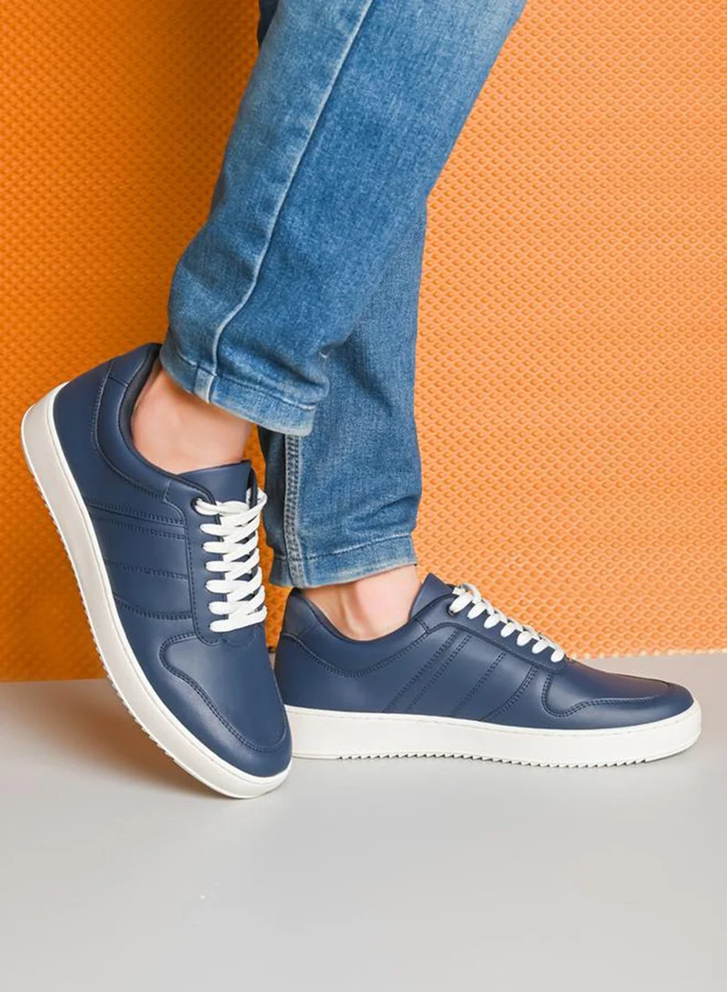 Styli Active Low Top Platform Sole Lace Up Sneakers