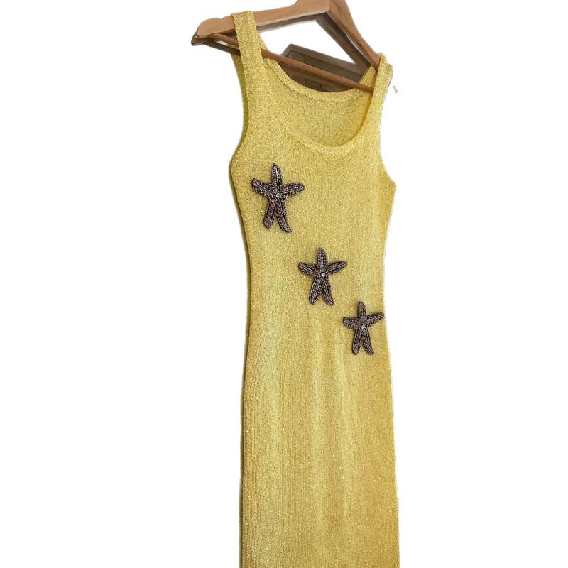 Women's Sequin Embroidered Maxi Slip Dress - Image 5