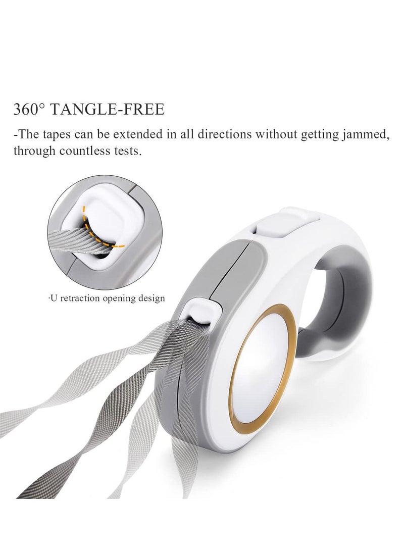 KASTWAVE Retractable Dog Leash Pet Walking Leash with Anti-Slip Handle for Small Medium Large Breed Dogs up to 50lbs 360°Tangle-Free - Image 3