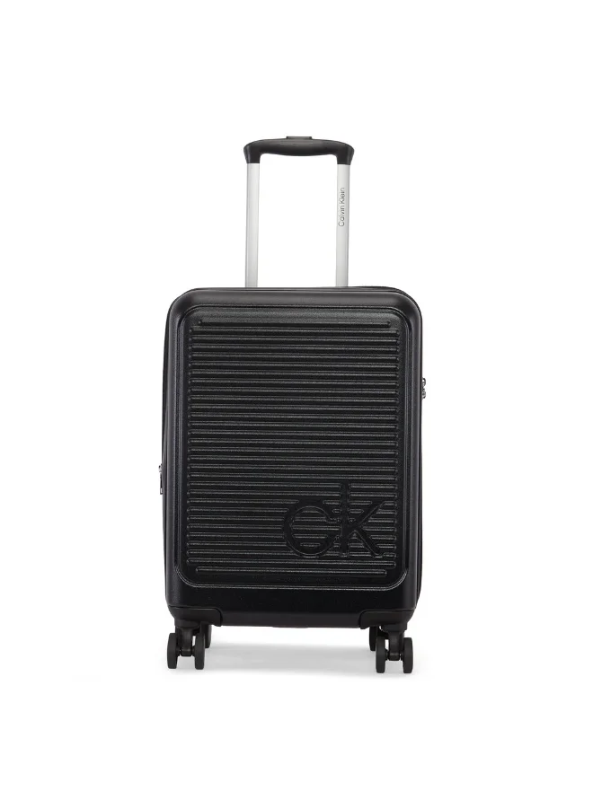 CALVIN KLEIN Calvin Klein Horizon Hardside Luggage on Wheels for Unisex | Ultra Lightweight ABS with 4 Spinner Wheels | Color Charcoal