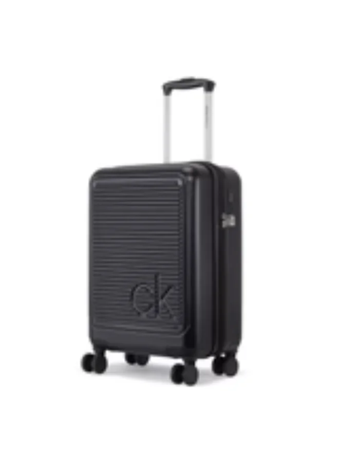 CALVIN KLEIN Calvin Klein Horizon Hardside Luggage on Wheels for Unisex | Ultra Lightweight ABS with 4 Spinner Wheels | Color Charcoal