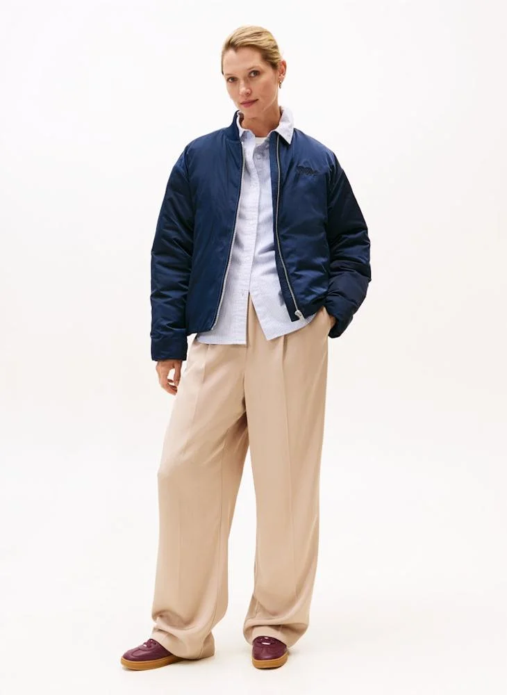 Tommy Hilfiger Beige Essential Pull On Wide Leg Pant for Women | Best Price UAE