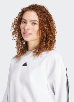 Adidas Future Icon 3 Stripe Sweatshirt  - Image 3