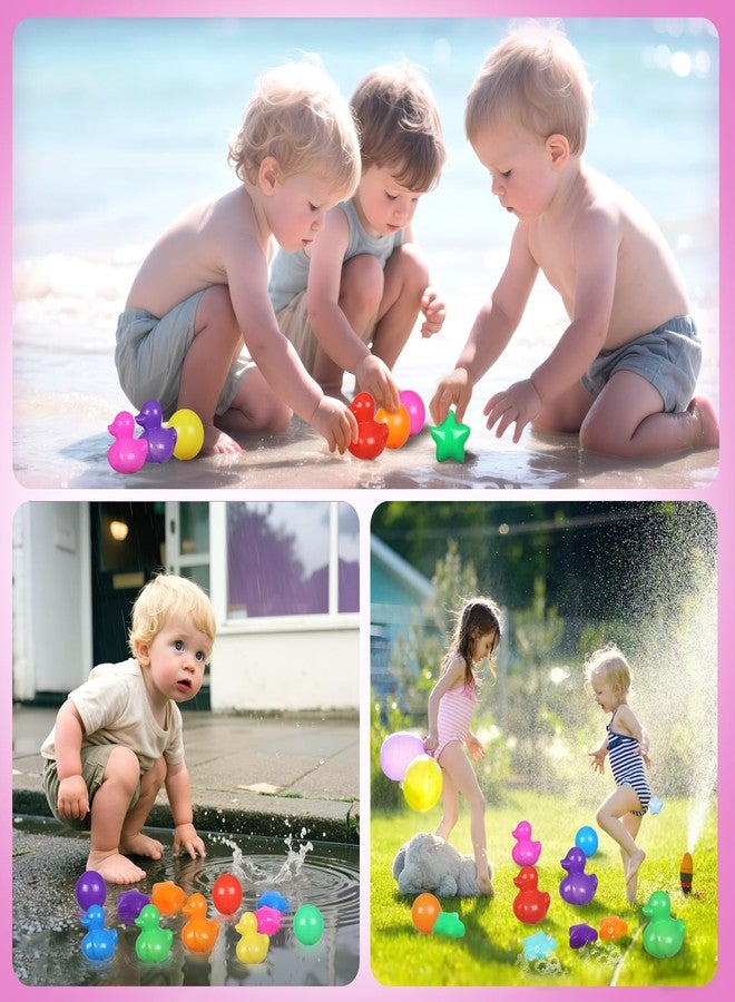 STARBOLO Ball Pit Balls Duck Balls for Toddlers - 100 200 500 Pack BPA Free Crush Proof Plastic Balls for Ball Pit, Gift for Kids Toddlers Birthday Christmas Decor Giant Friendship Banner Props - Image 5