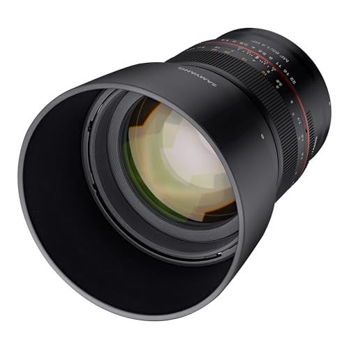 Samyang 85mm F1.4 Telephoto Manual Focus Lens for Canon RF Mount - Black - Image 1