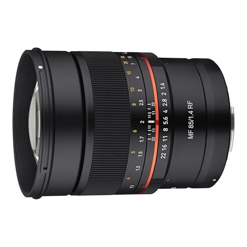 Samyang 85mm F1.4 Telephoto Manual Focus Lens for Canon RF Mount - Black - Image 4