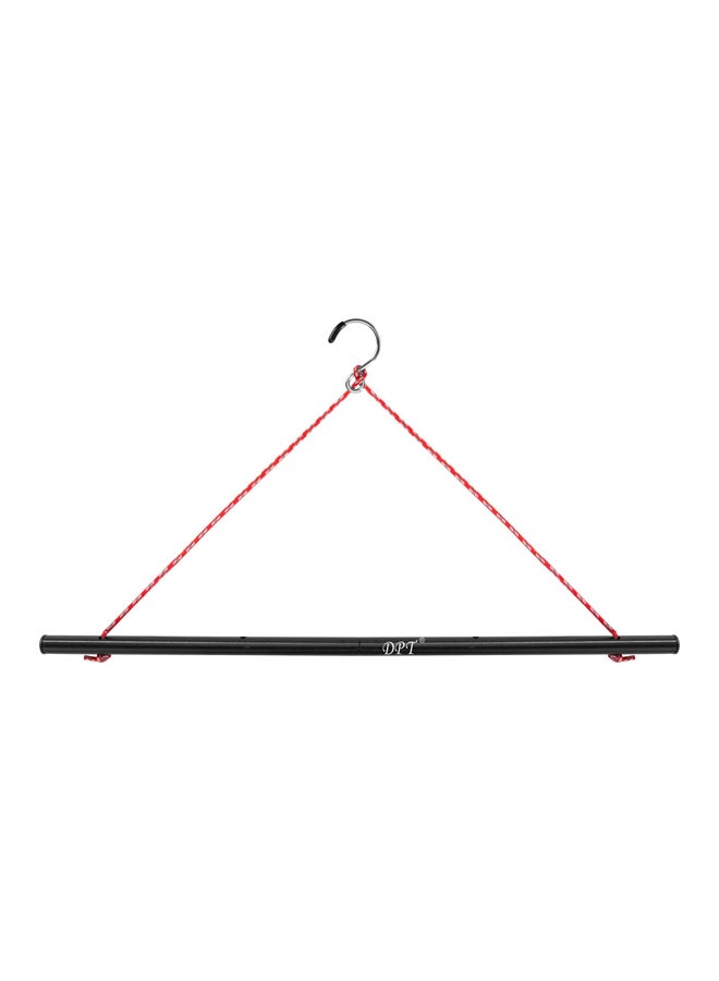 DPT Foldable Aluminum clothing Hanger, Black, Size 42.2 Cm - Image 1