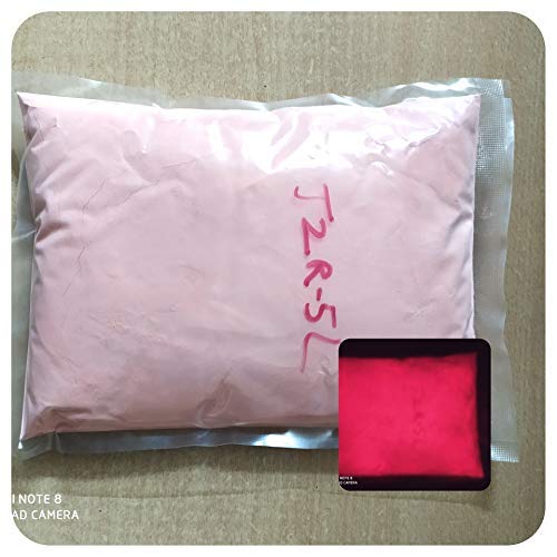 JASH Glow in The Dark Paint Powder Zinc Red 500gm - Image 3