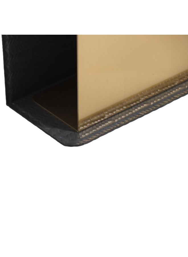 ebarza Grey And Titanium Gold Magazine Rack Dw200850B  - Image 5