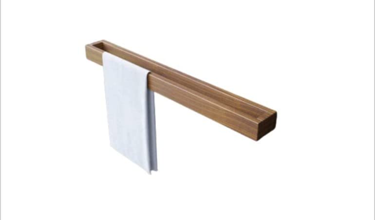 IThree sheesham Solid Wood Towel Rack | Towel Rack Holder | Towel Holder for Bathroom, Towel Stand/Hanger/Bathroom 1 Holder - Image 3