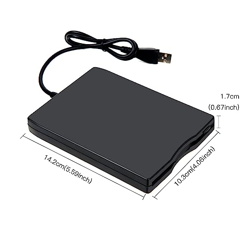 YEY Floppy Disk Reader External Floppy Disk Reader USB 3.5-inch USB Floppy Disk Reader 1.44 MB FDD Portable Floppy Disk for PC Laptops Windows/XP/7/8/10/11 Plug and Play - Image 5