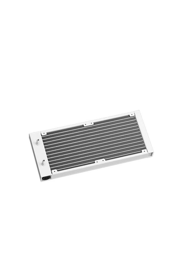 DEEPCOOL LT520 WH 240mm Liquid CPU Cooler – High-Performance AIO Cooling, Dual FK120 Fans, Infinity Mirror Top Cap, Efficient Heat Dissipation, All-White Design for Gaming & Overclocking PCs - Image 4