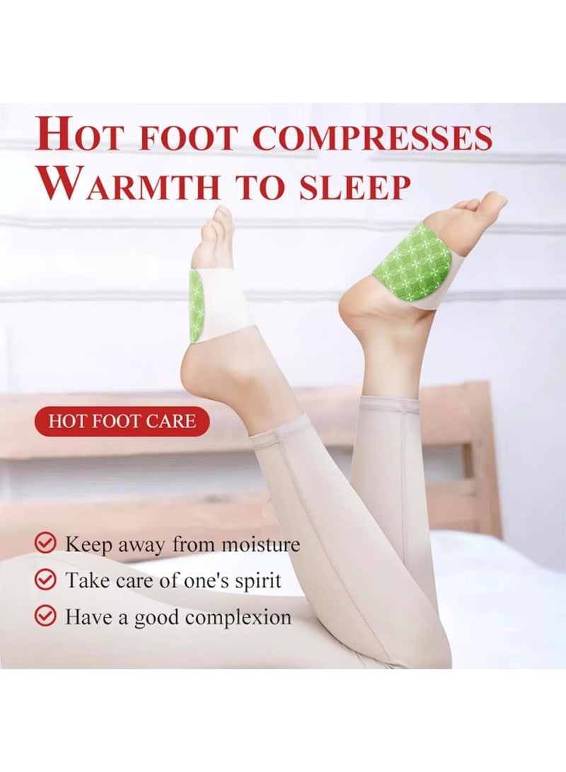 SYOSI Foot Warmers, 30 Pairs Disposable Heated Toe Warmers with Herbal Ginger, Skin-Friendly, Long-Lasting 8 Hours, Natural Odorless Comfort for Cold Weather Sleep, Indoor Outdoor Use - Image 3