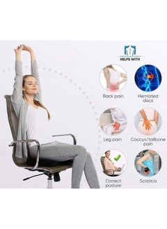 Arabest Gel Enhanced Seat Cushion Grey 45x35x7.5cm  - Image 4