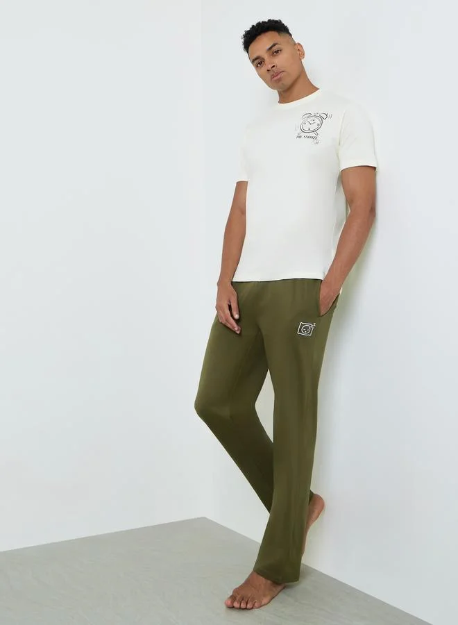 Styli Men Relaxed Fit Pyjama Pants